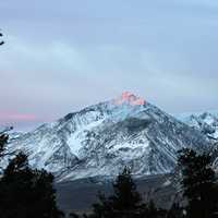 Majestic Landscape of Mount Whitney in California