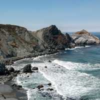 McWay Falls Seaside coastline landscape