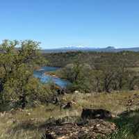 Sacramento river bend landscape on the Yana Trail