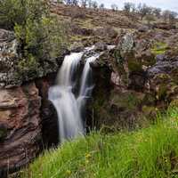 Turtle Creek Falls on trail