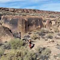 Volcanic Tablelands Landscape desert landscape in California