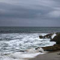 Waves and Erosions on California Shores