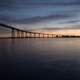 Bridge across the Seascape at San Diego, California