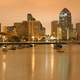 Skyline and port of San Diego, California