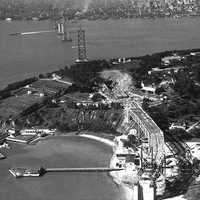 Bay Bridge Under Construction in San Francisco, California