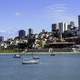 San Francisco skyline from Municipal Pier in California