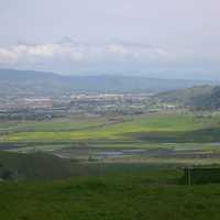 Coyote Valley Landscape and View in San Jose, California