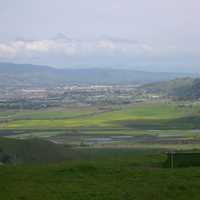 Coyote Valley Landscape and View in San Jose, California