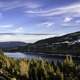 Hume Lake scenic Landscape in Sequoia National Park, California