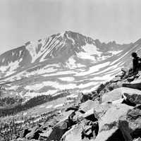 Mount Kaweah in Sequoia National Park, California