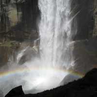 Rainbow at Vernal Falls, Yosemite National Park, California