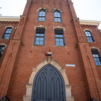 Tall building on University of Colorado