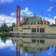 Floating restaurant at Breckenridge Colorado