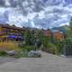 Resort under clouds at Breckenridge, Colorado