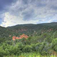 Hills around the Garden at Garden of the Gods, Colorado