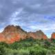 Scenic View of the Garden at Garden of the Gods, Colorado