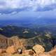 Cloudy Skies at Pikes Peak, Colorado