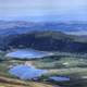 Lakes in the landscape at Pikes Peak, Colorado