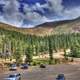 Parking Lot View at Pikes Peak, Colorado