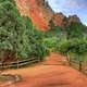 In the garden at Garden of the Gods, Colorado