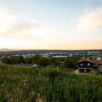 Panoramic view of part of Denver