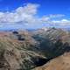 Overview from the top from Mount Elbert, Colorado