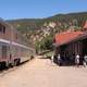 Glenwood Springs train station in Colorado