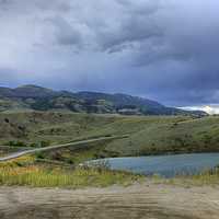 Hills in the distance in Colorado