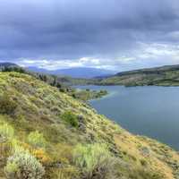 landscape by the shore in Colorado