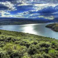 Overlook on the Lake in Colorado