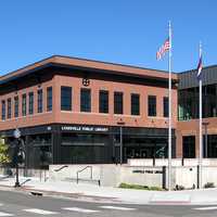 The Louisville Public Library in Colorado