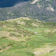 Closer look at mountain valley