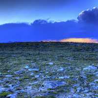 Arctic Tundra Sunset at Rocky Mountains National Park, Colorado