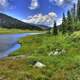 Great Scenery at Rocky Mountains National Park, Colorado