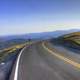 High roadway at Rocky Mountains National Park, Colorado