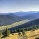 Mountains below the trees line at Rocky Mountains National Park, Colorado