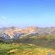 Mountains in the horizon at Rocky Mountains National Park, Colorado