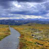 Nature Path at Rocky Mountains National Park, Colorado