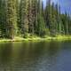 Nice Shoreline at Rocky Mountains National Park, Colorado