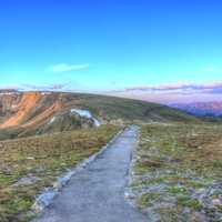 Path to the Alpine Lookout at Rocky Mountains National Park, Colorado