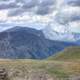 Peaks in the distance at Rocky Mountains National Park, Colorado