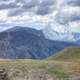 Peaks in the distance at Rocky Mountains National Park, Colorado