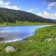 Scenic Lake View at Rocky Mountains National Park, Colorado