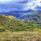 Storm Clouds Over the Peaks at Rocky Mountains National Park, Colorado