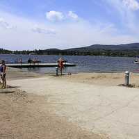 Town of Grand lake at Rocky Mountains National Park, Colorado