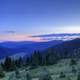 Rocky Mountains at Dusk at Rocky Mountains National Park, Colorado