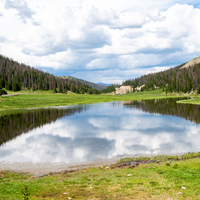 Long Clear Lake at Continental divide