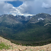 Mountain landscape panoramic
