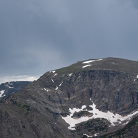 Storm Clouds over the high peak