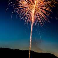 Fireworks at Bridgeport, Connecticut